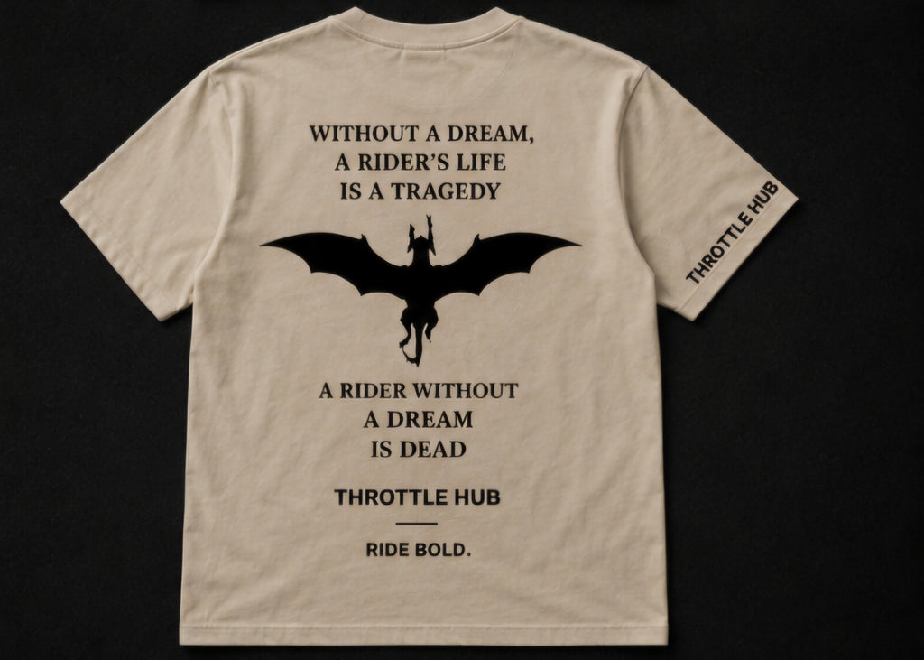Dragon Rider Couple Edition - That’s My Biker Boy T-Shirt (Beige)