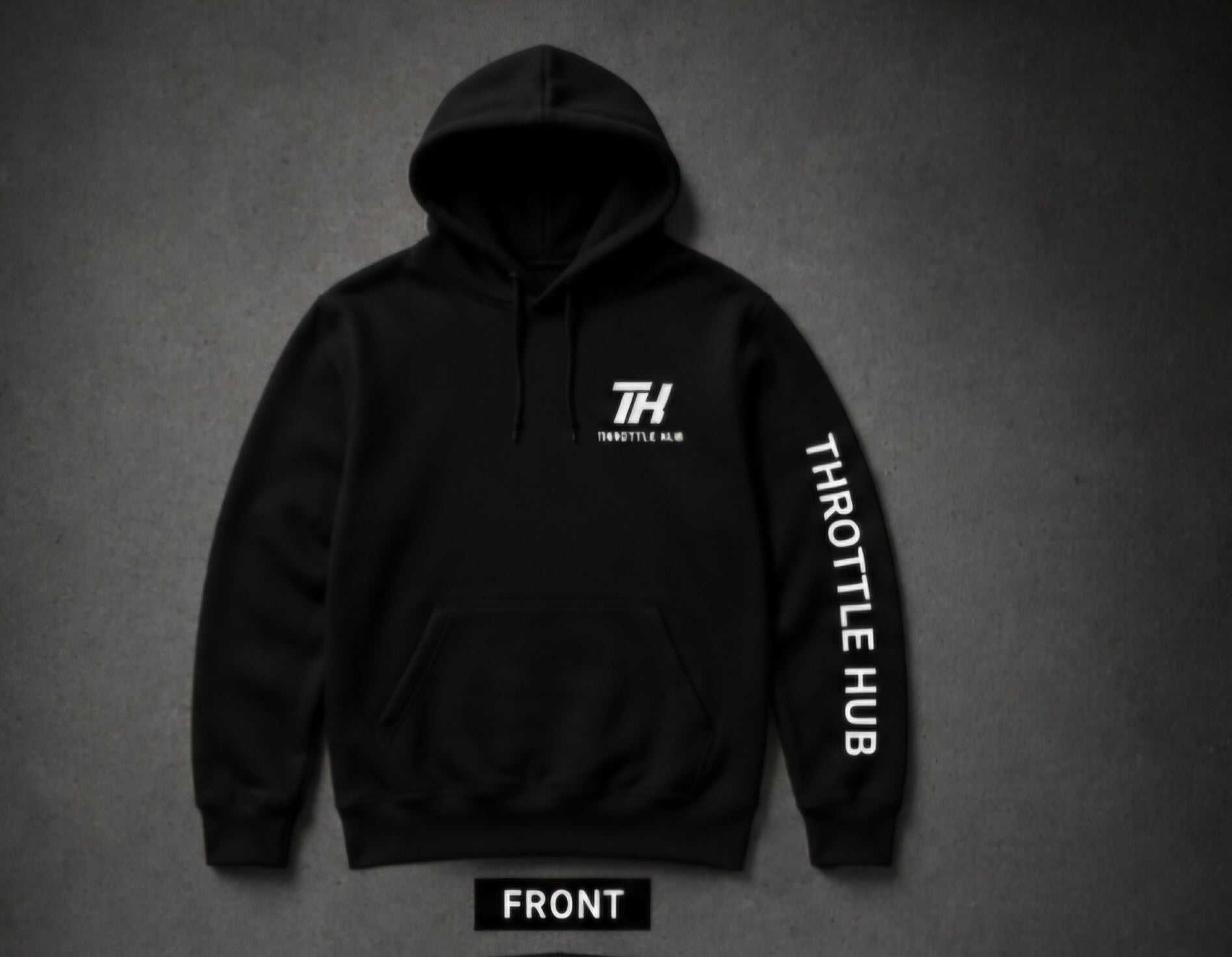 Ride it like you stole it hoodie black