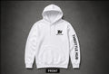 Ride it like you stole it hoodie white